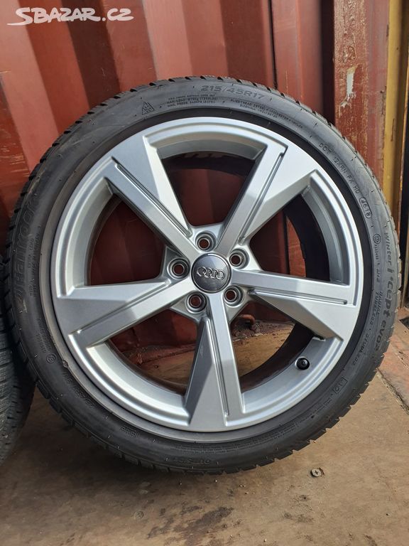 5x100 r17 kola disky audi s1 a1 vw polo rapid 17