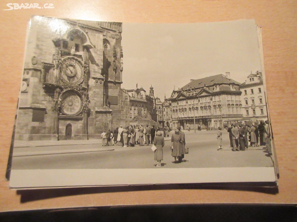 Pohlednice Praha od 1945 1a různé