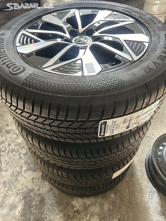 18" Toyota BZ4X ZIMNÍ KOLA, SADA, ORIGINÁLNÍ