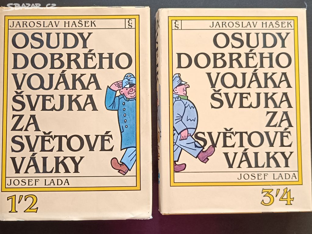 Osudy dobrého vojáka Švejka 1.-4. díl