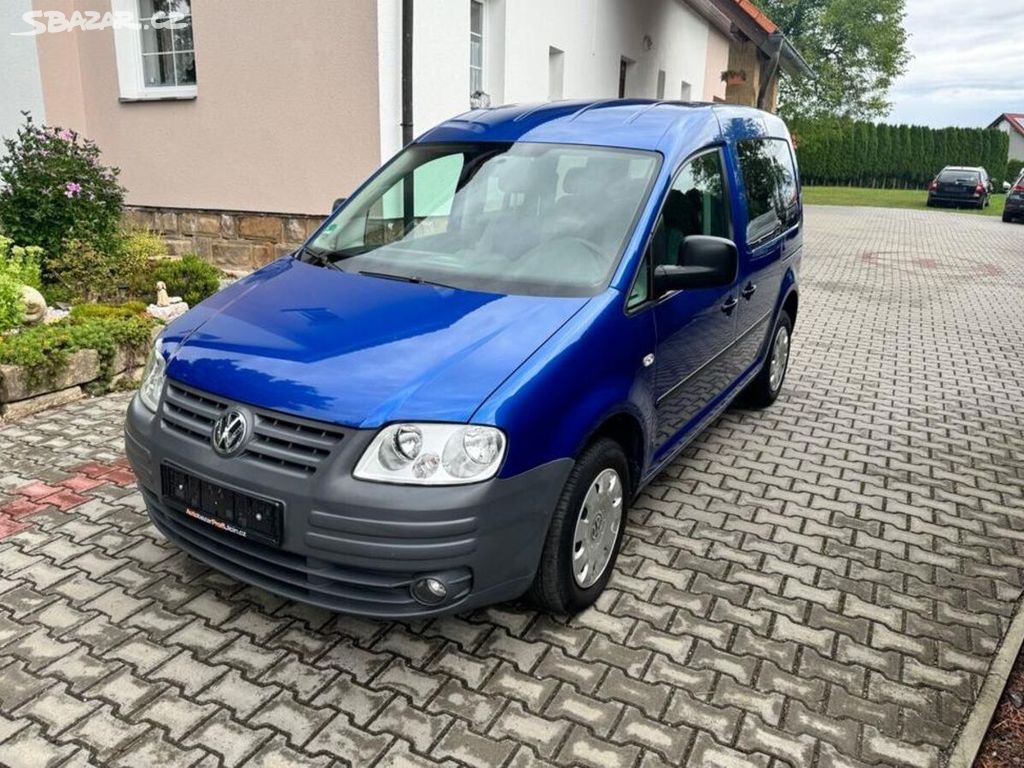 Volkswagen Caddy 1,6i Life 1Majitel ,WEBASTO