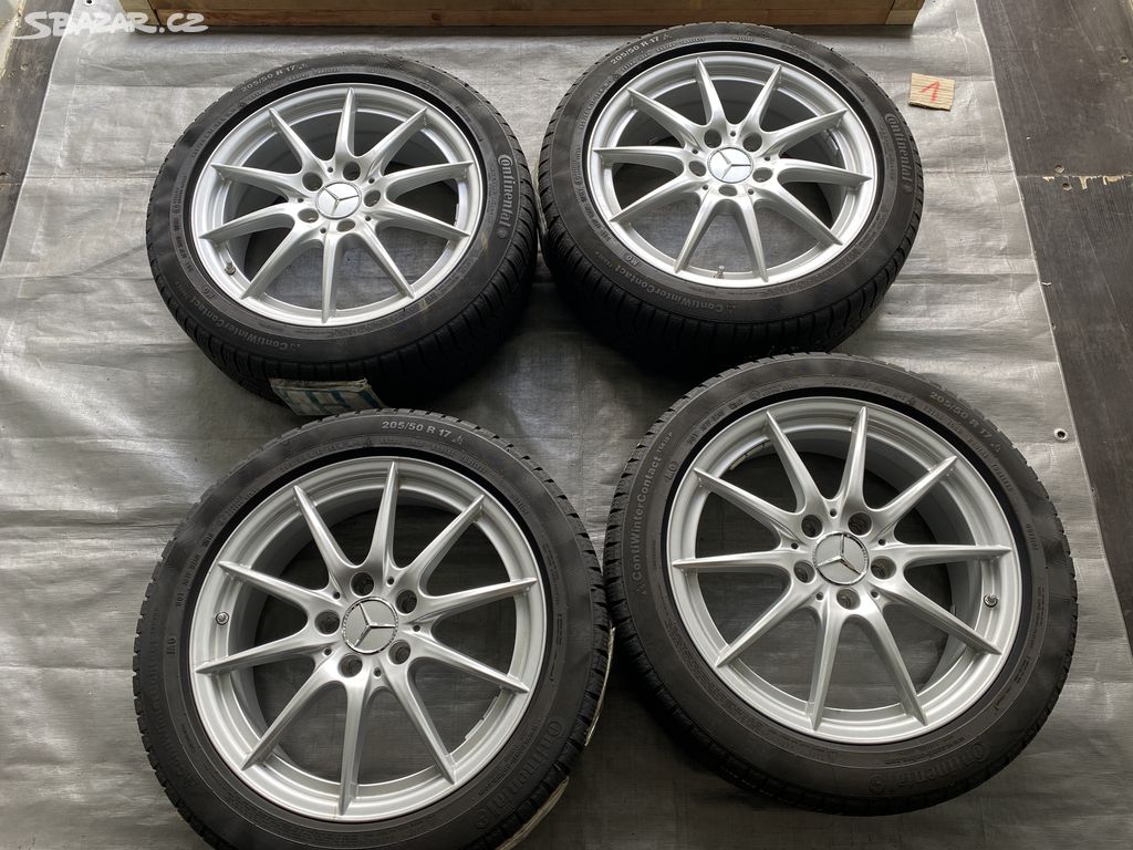 17 alu kola org. Mercedes 5x112 mm + TPMS