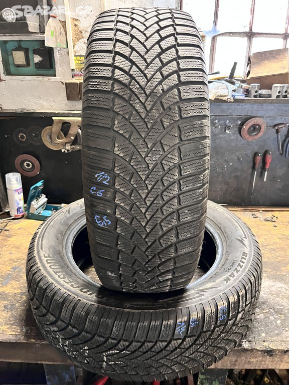 2ks. 225/60 R19 zimní pneu Bridgestone 2022