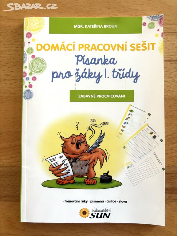 NOVÉ - písanka pro 1. třídy domácí procvičování