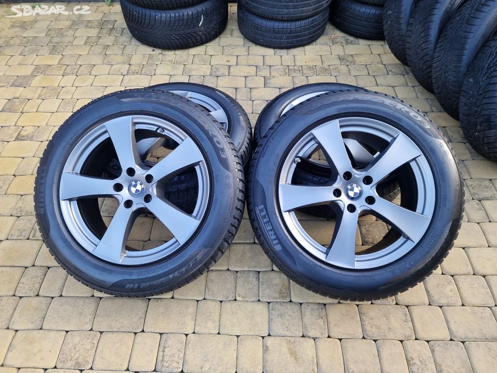 TOP NABÍDKA: Alu zimní sada 5x112 18" BMW s čidly