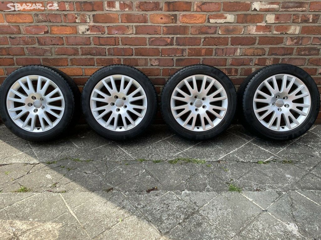 audi škoda volkswagen 17 alu 5x112 top stav