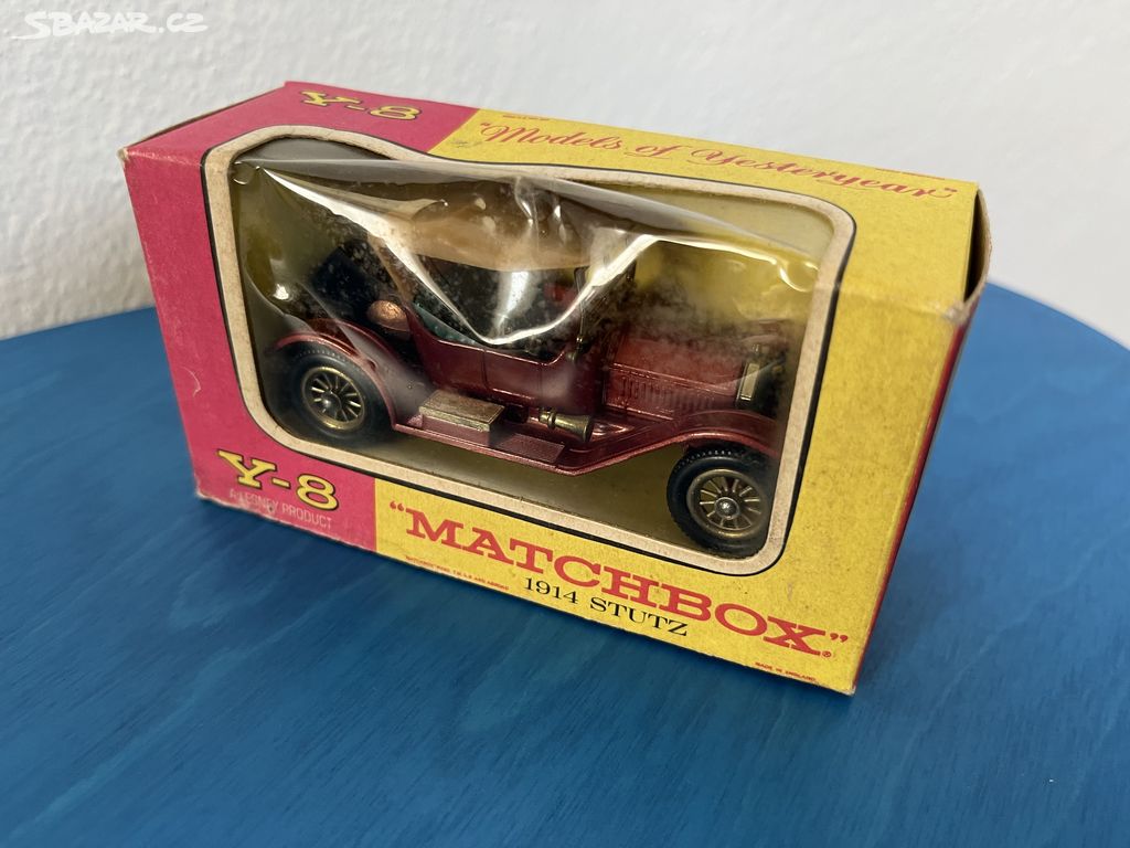 Matchbox Yesteryear Stutz Y-8 s krabičkou