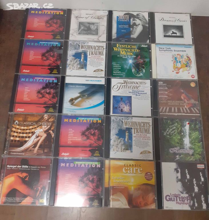 CD/vážná hudba /76 ks/