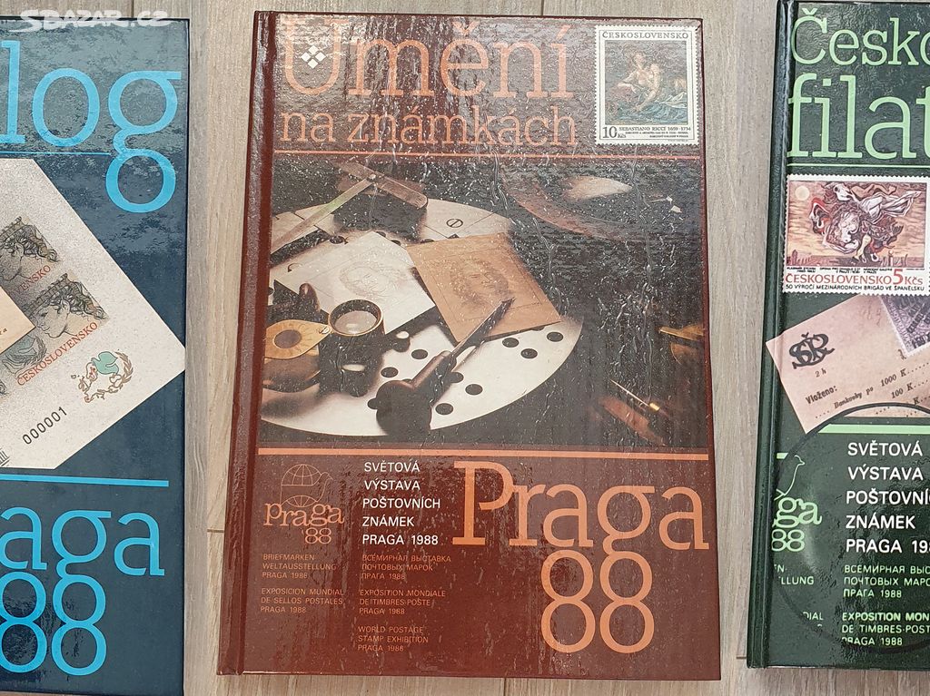 Praga 88 - Katalog, Umění na známkach, Českosloven