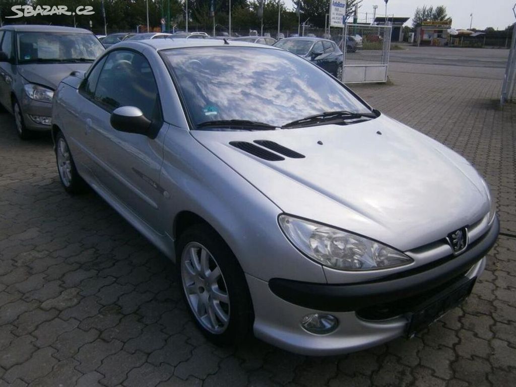 Peugeot 206 CC 1.6i Quiksilver,Digi klima. benzín