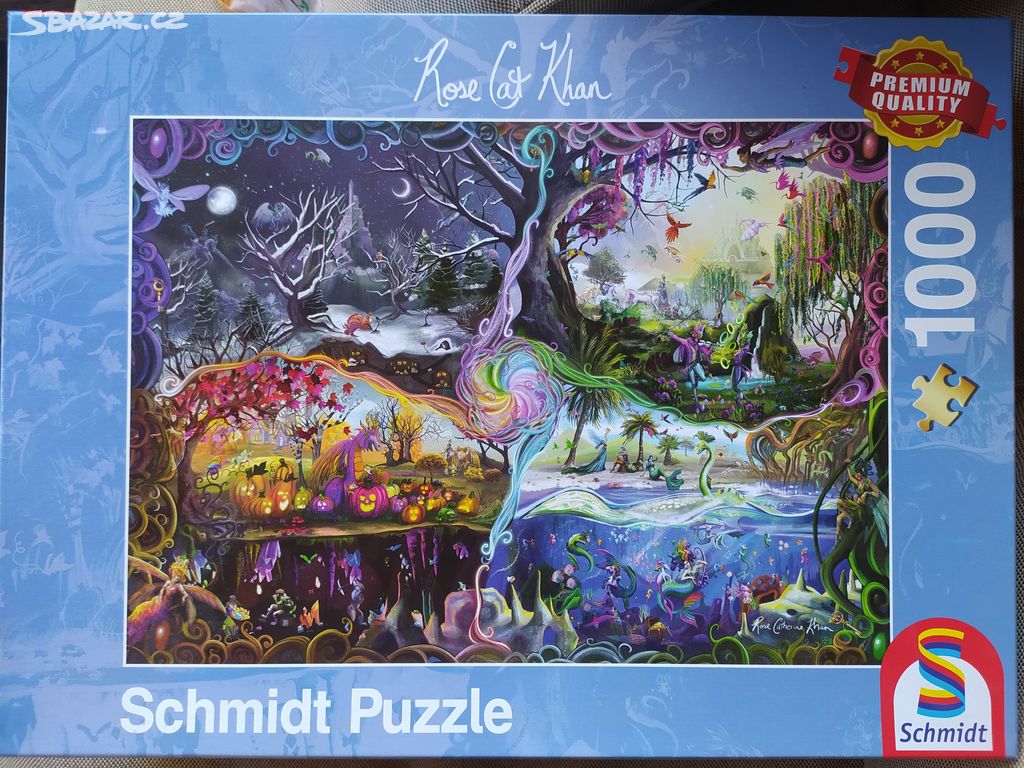 Puzzle Schmidt 1000 ks - Portál čtyř světů