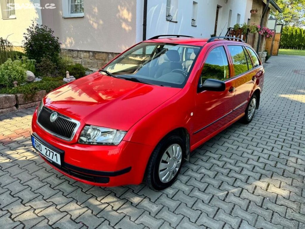 Škoda Fabia 1,4 MPi LPG top stav Tažné benzín