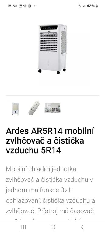 ARDES 5R14 chladící a čistící jednotka