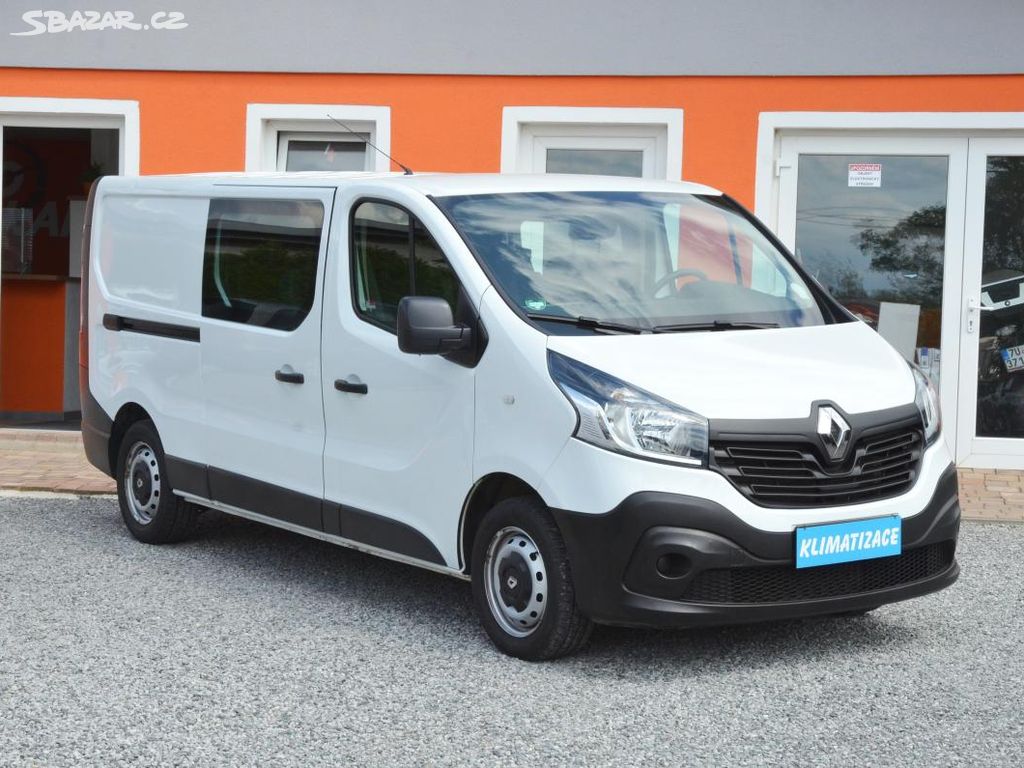 Renault Trafic, 1.6 DCi LONG / 6 MÍST / KLIMA