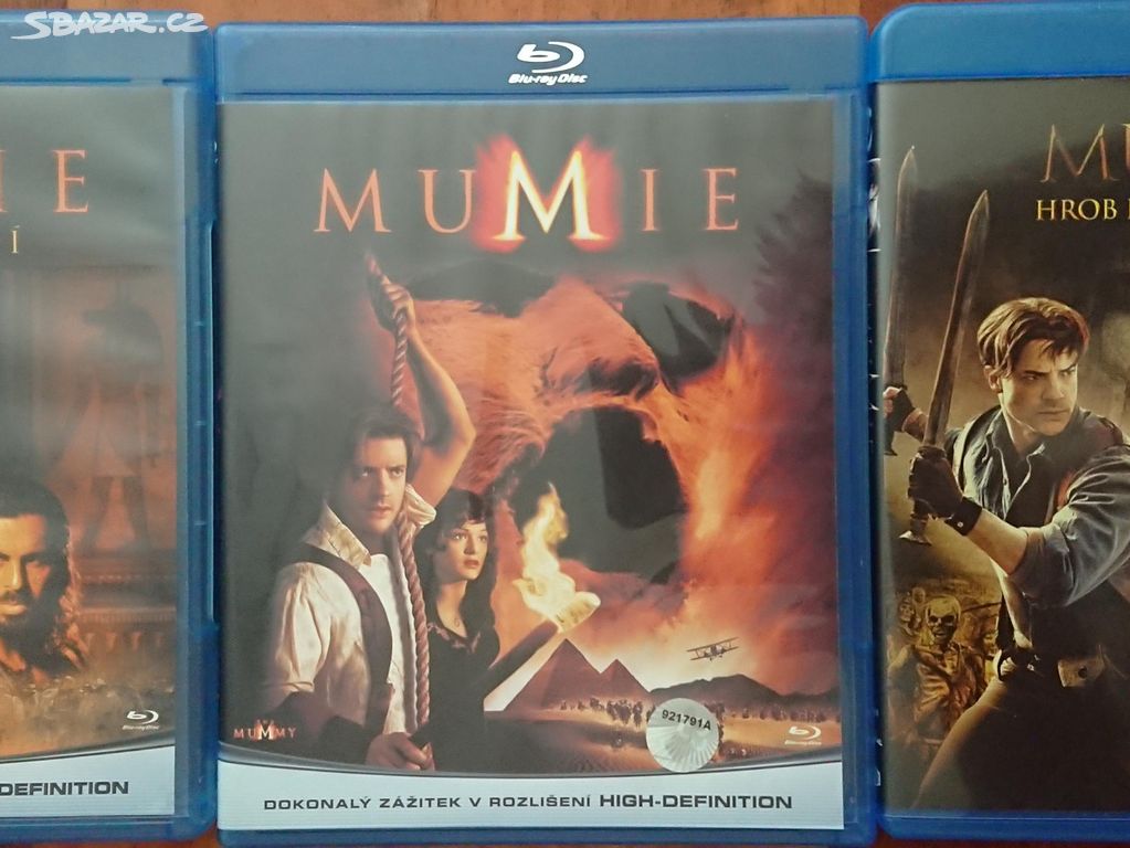 3x Mumie na blu-ray