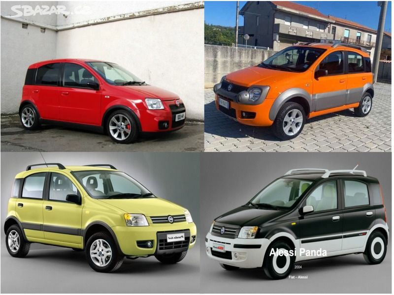 Fiat Panda 169 díly sedadla řidiče