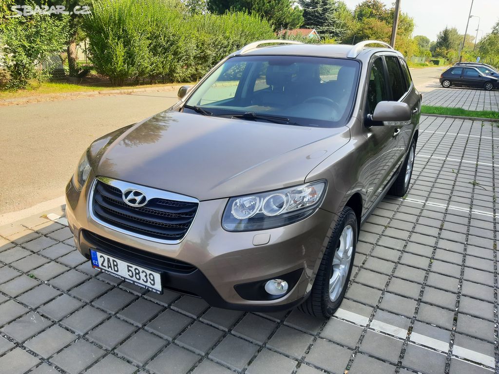 Hyundai Santa Fe 2.2 CRDI 145kW,4x4,2011,NOVÉ V ČR