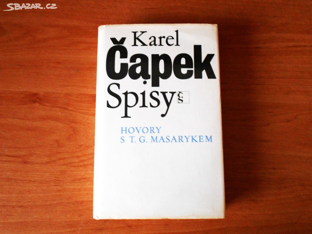 Karel Čapek, spisy-Hovory s T.G.Masarykem