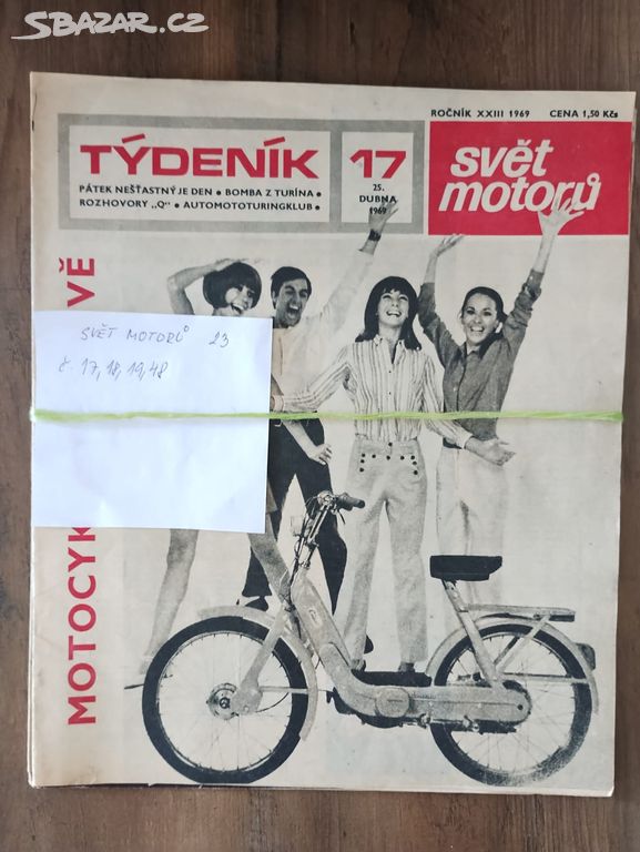 SVĚT MOTORŮ 1969 - NEJVYŠŠÍ NABÍDCE