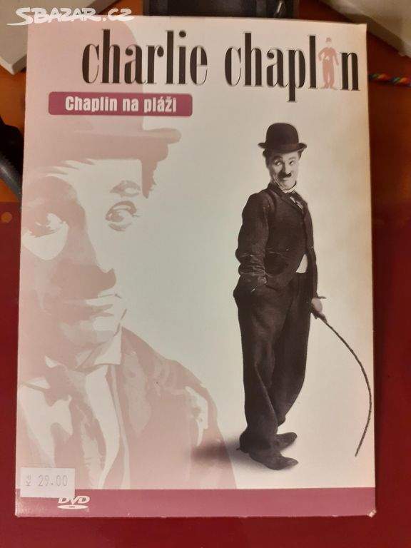 DVD Charlie Chaplin na pláži