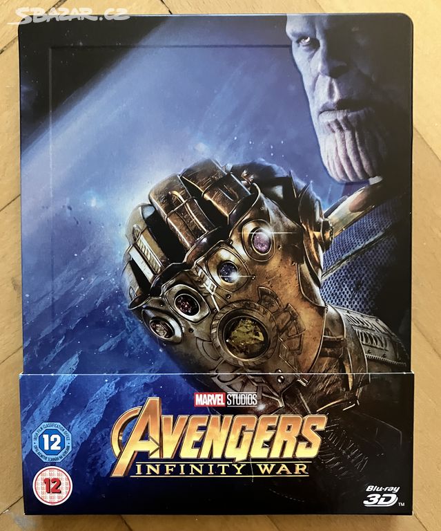 Avengers: Infinity War STEELBOOK blu-ray