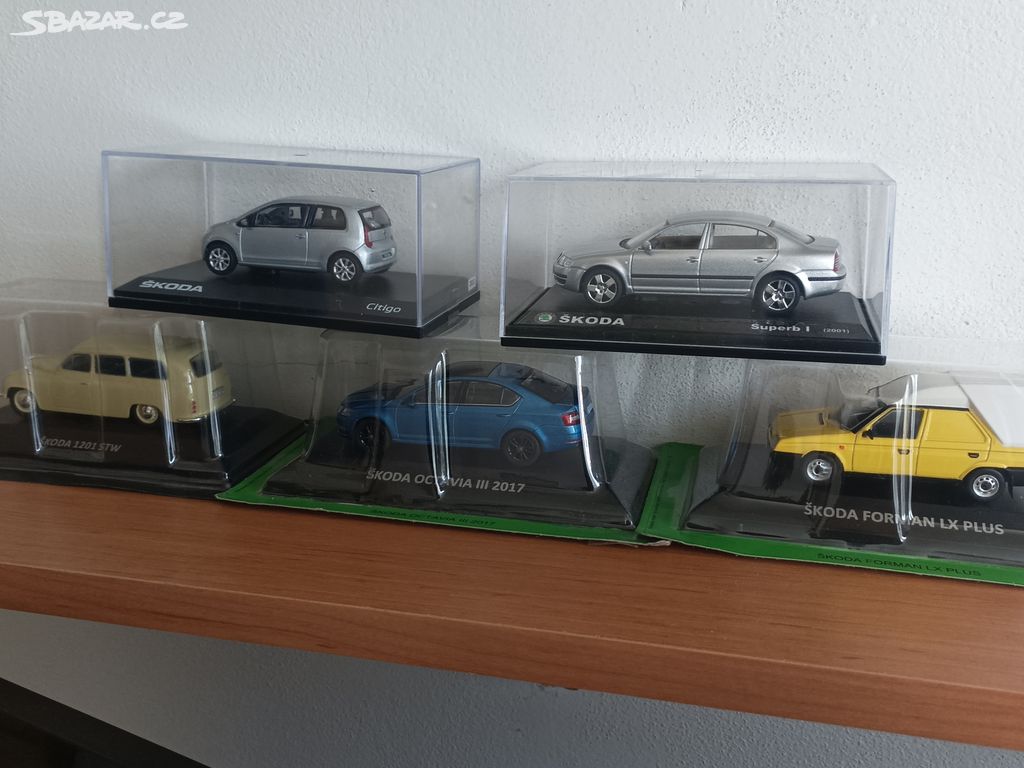 Modely Škoda 1:43