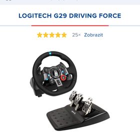 Obrázek k inzerátu: Logitech G29 driving force+ logitech Shifter