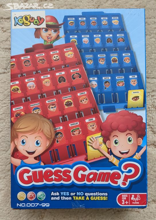 GUESS GAME? - desková hra (ano/ne) ENG - nová