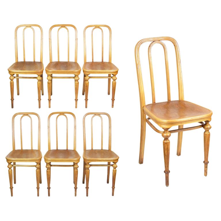 7x židle Thonet Nr.41, 1885