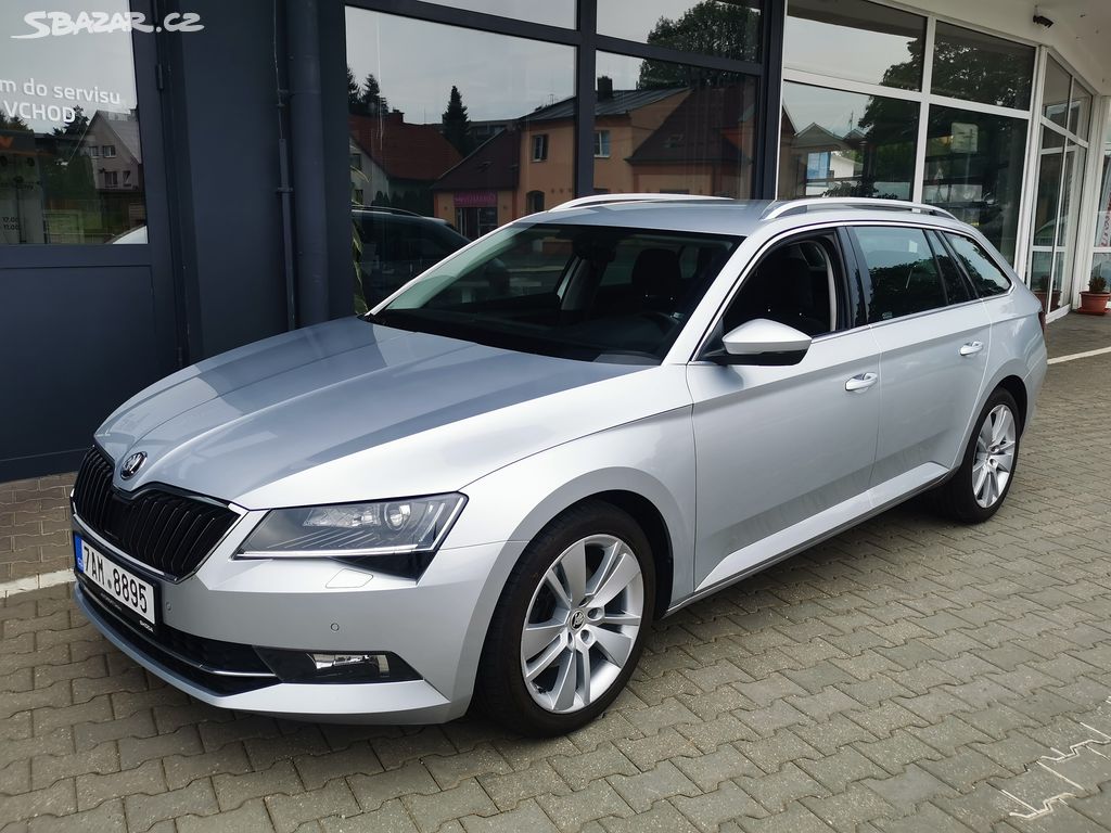 Škoda SUPERB combi 2,0 TDI DSG tažné zařízení