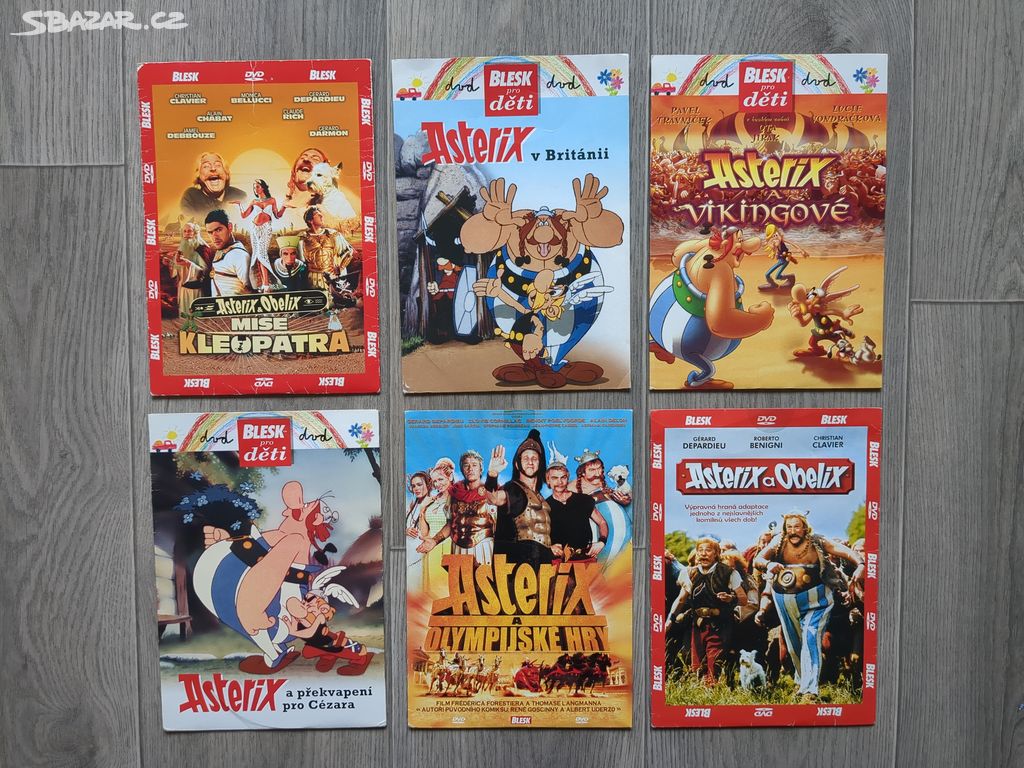 DVD - Asterix a Obelix (6ks)