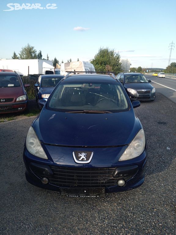 Peugeot 307 1.6 HDI 80KW 9HZ r.v. 2005 DÍLY