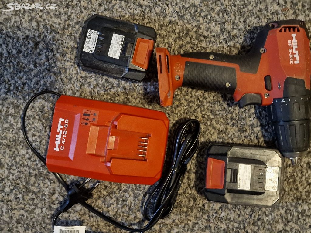 Lehký 12V bezuhlíkový vrtací šroubovák HILTI SF 2