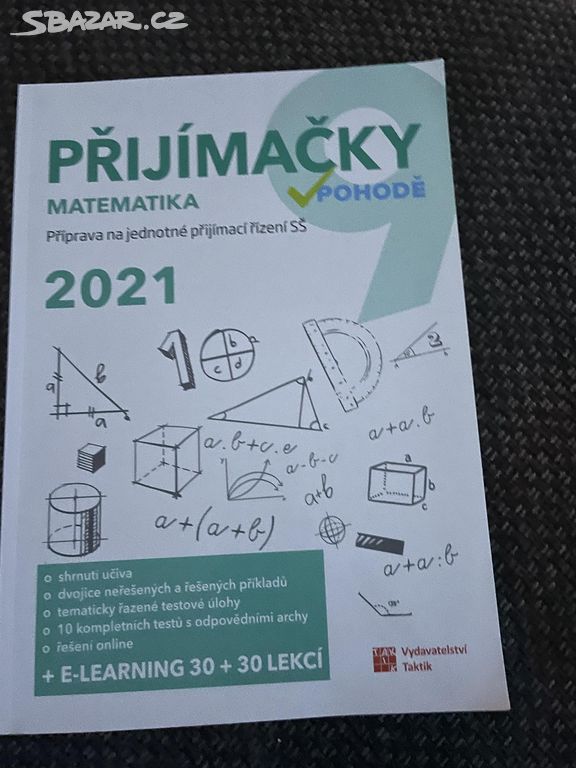 přijímačky v pohodě Matematika 2021 nepoužité