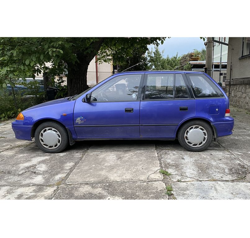 Subaru Justy 4x4 1.3i 68 koní, 1997, tažné, klima