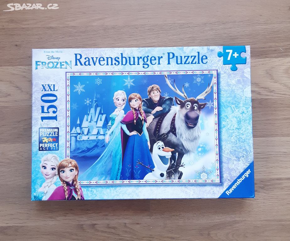 Puzzle XXL Ledové království, 150 dílků. Pro děti