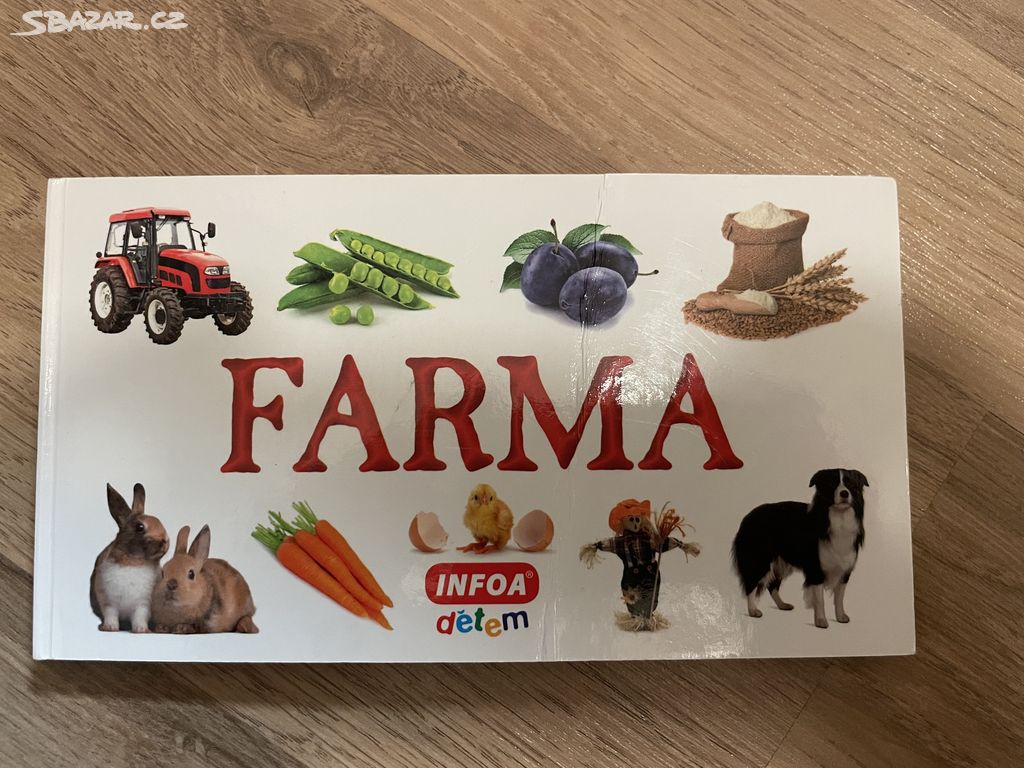 Dětské leporelo Farma - Infoa