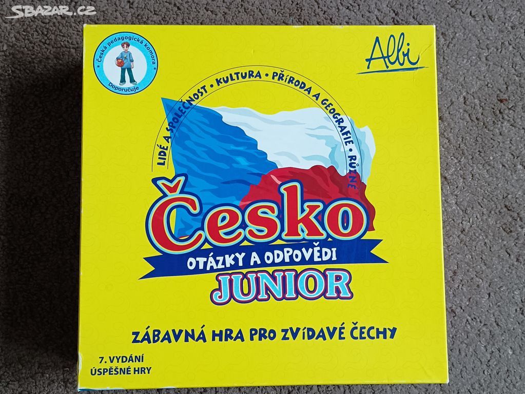 společenská hra Česko junior