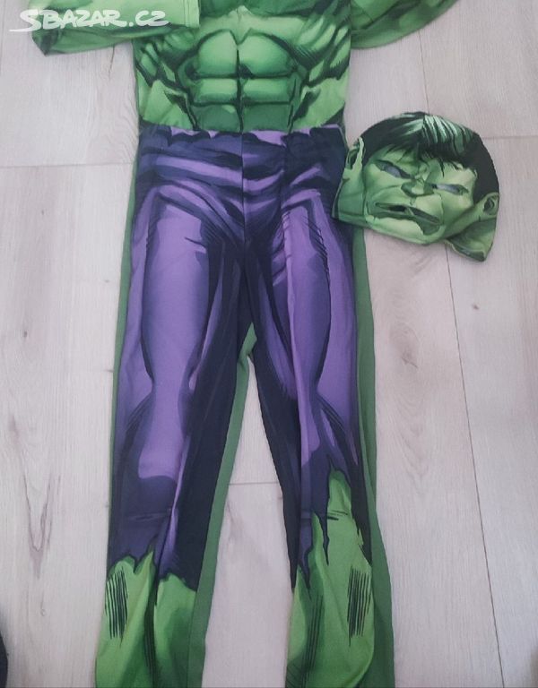 Kostým Hulk 122/128 H&M