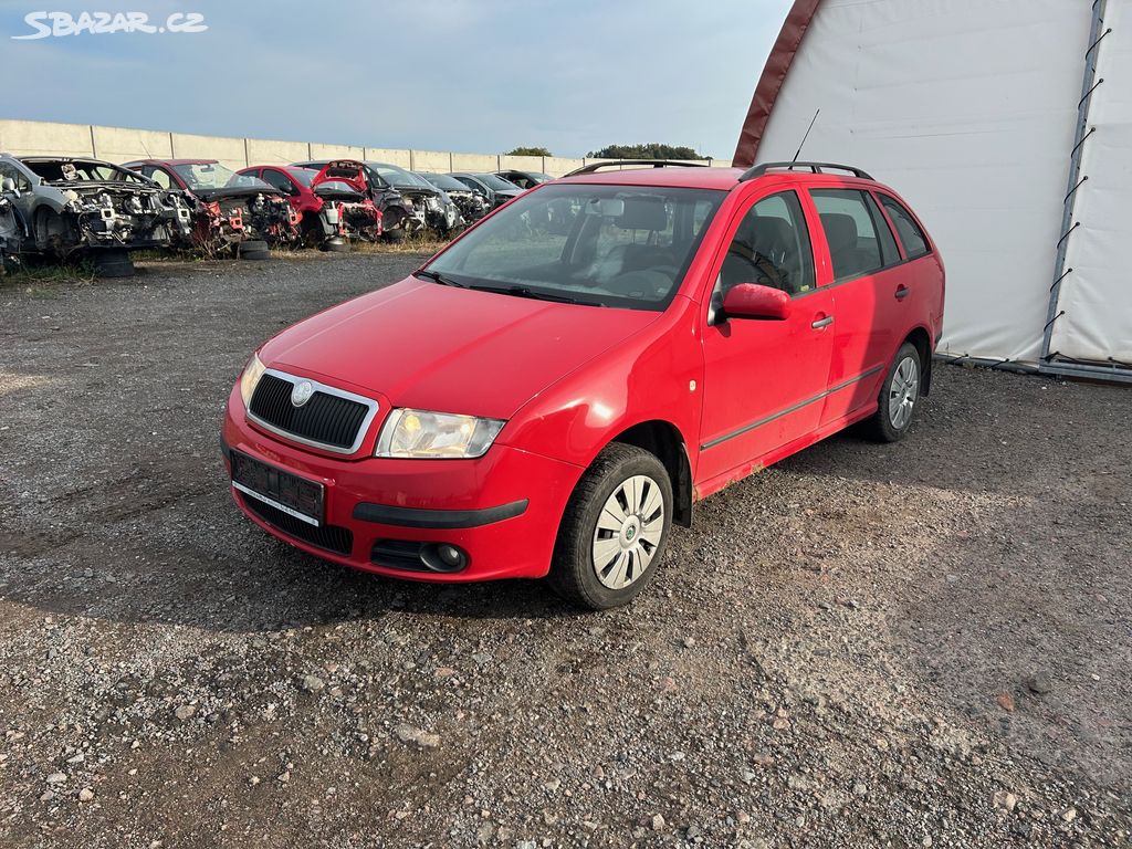 Škoda Fabia 1,4 16V 55KW BKY rok 2005 prodám díly