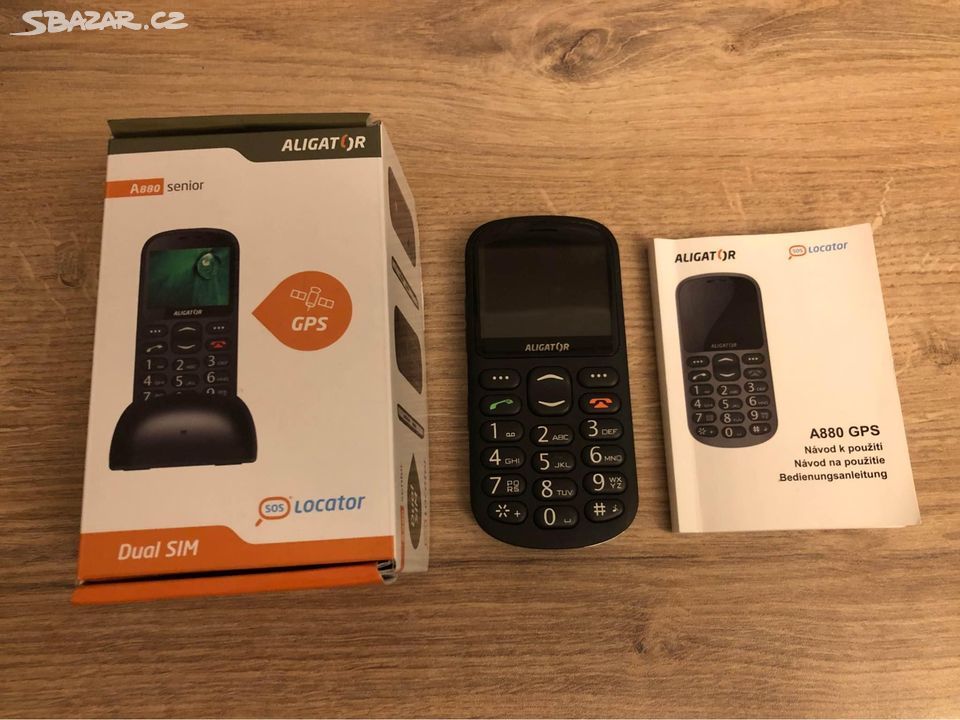 Telefon pro seniory Aligator A880