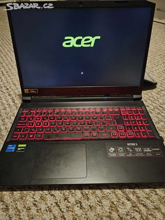 Herní notebook Acer nitro 5