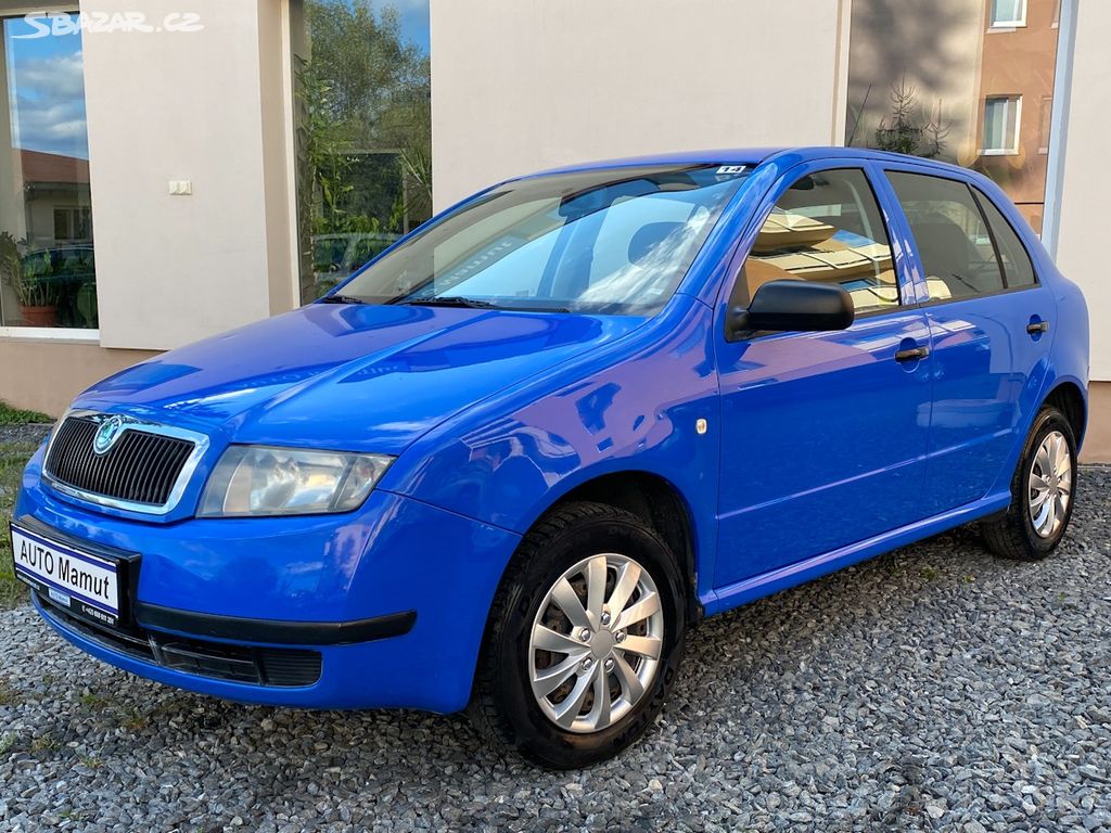 Škoda Fabia, 1.4 16v 55kW, bez koroze pěkná