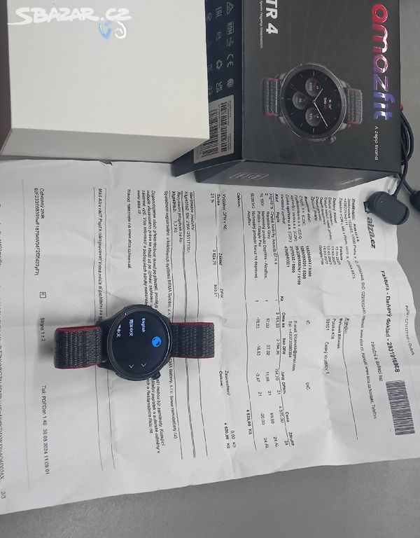 Prodam Amazfit GTR 4 jako nove v záruce