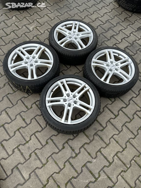 Kompletní alu Rial 5x112r18+225/40r18 zimní