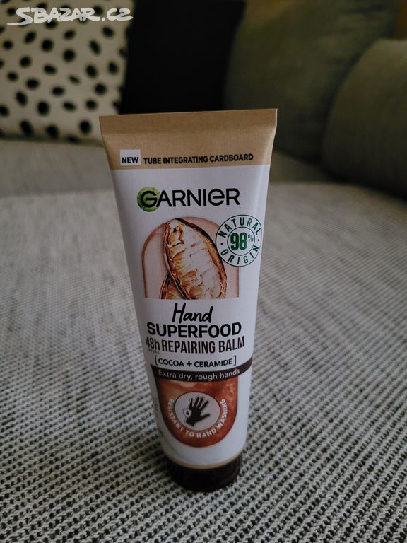 Nový regenerační krém Hand Superfood zn. Garnier