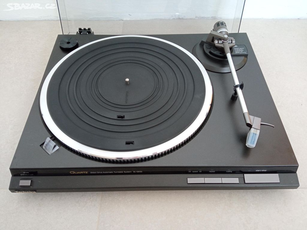 GRAMOFON TECHNICS SL-QD33 K OPRAVĚ DD QUARTZ