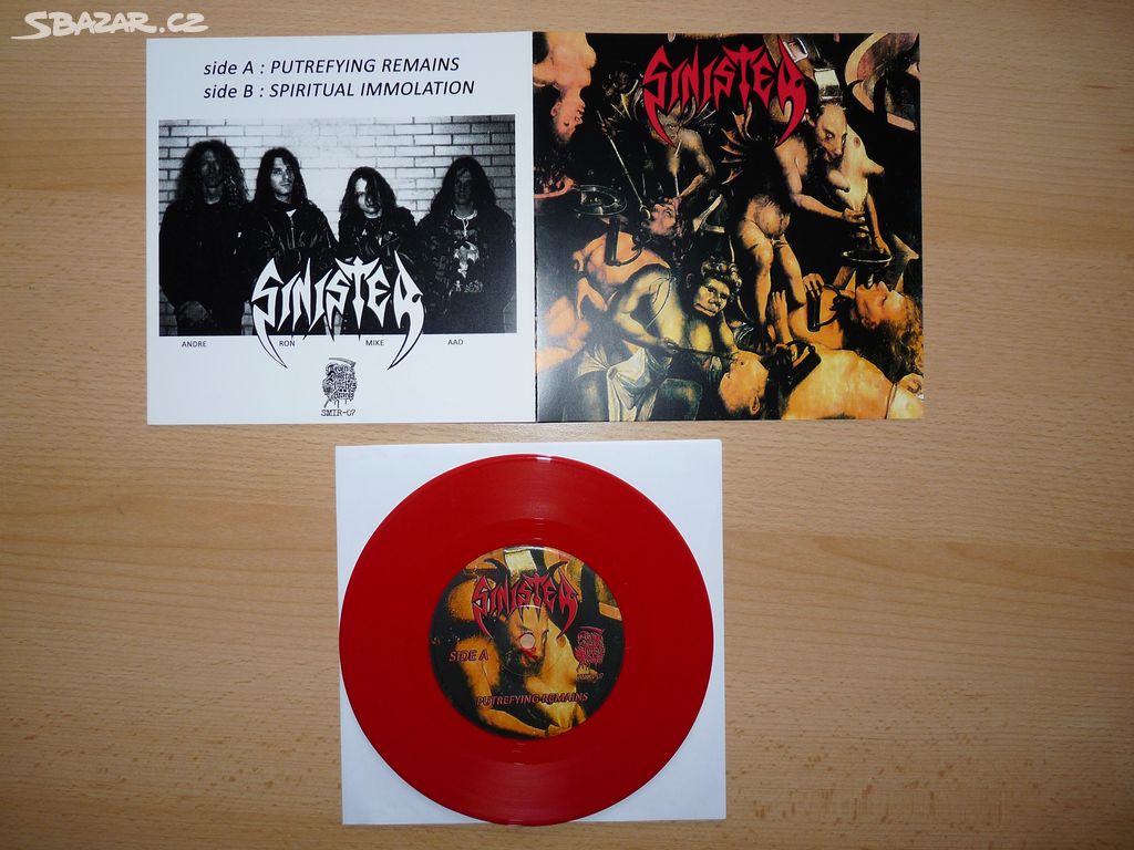 prodám SP SINISTER-Putrefying Remains 1990/2020