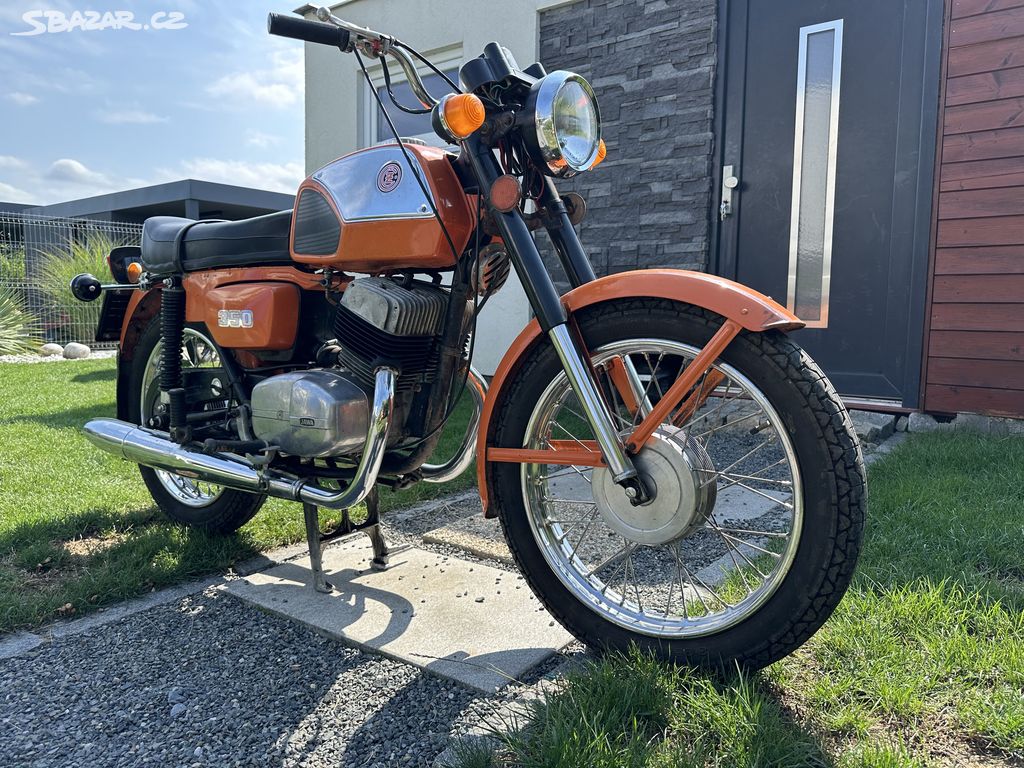 CZ350/472.4 originalni stav, Motor po GO