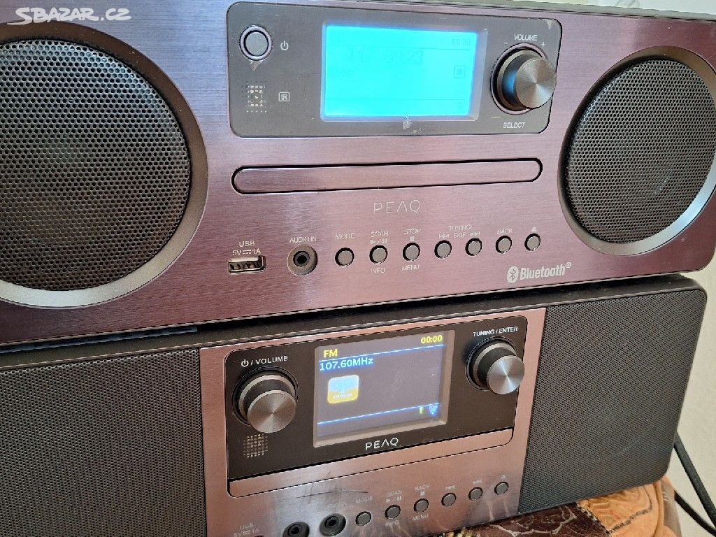 Internetové rádio PEAQ s CD